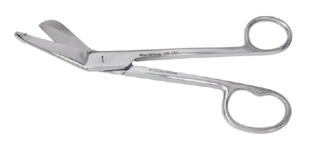 Scissors Lister Bandage  with one large finger ring Vantage ** Special Order - Non Stocked Item ** by Integra York PA, Inc. (Miltex)  ID V95-550